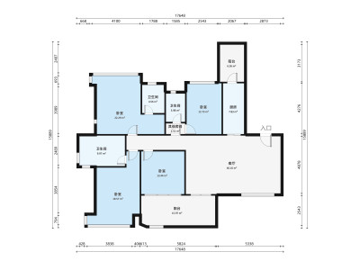 保利御江南小区3室2厅户型图5