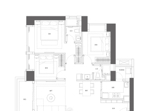 绿景白石洲璟庭 3室2厅 125.54㎡深圳南山区华侨城租房图片
