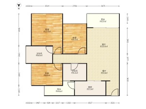 华业玫瑰四季二期 3室2厅 109.94㎡ 精装_深圳龙华区红山二手房图片