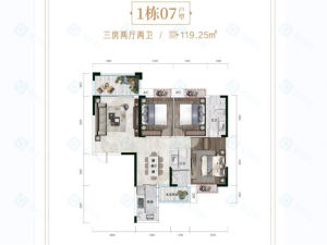 衡阳翼鸿湖畔山南新房楼盘户型图