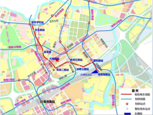 南京琥珀云台新房楼盘交通图5