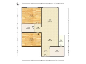 名汇嘉园 2室2厅 78㎡ 满五年佛山南海区桂城北二手房图片
