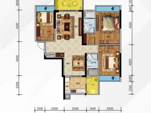 江门松鹤国际新城新房楼盘户型图