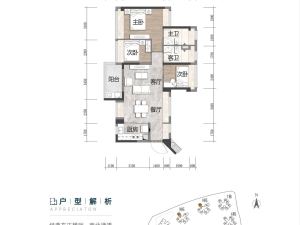 深圳会展湾雍境新房楼盘户型图