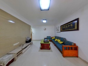 新洲大厦 三房带住家精装修满五唯一拎包_新洲大厦二手房客厅图片2