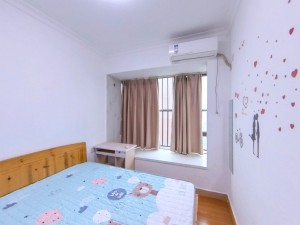 佛山万科广场 3室2厅 91㎡_佛山万科广场租房卧室图片5